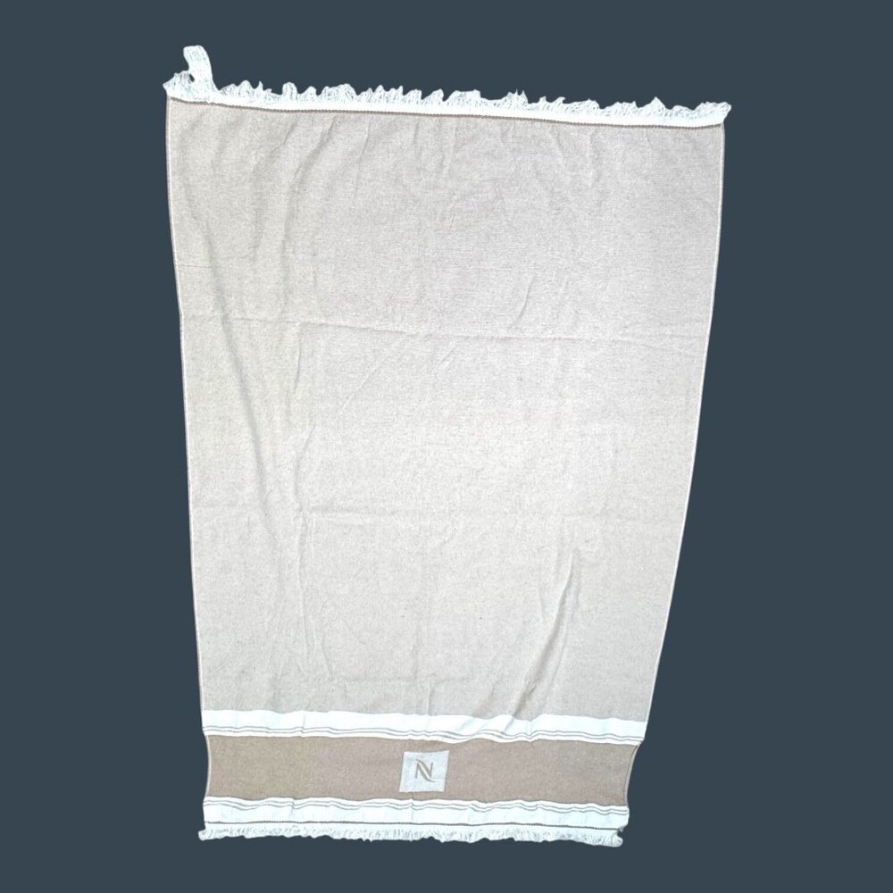 Turkish Towel Blanket Large Oeko-Tex Certified Fringe Seaqual yarn High Quality